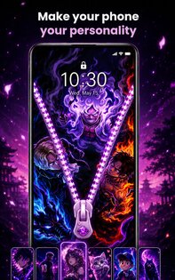 Zipper Lock Screen Customizer 1.2.2. Скриншот 18