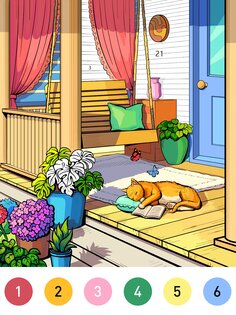 Dream Home Coloring book 2.2.4. Скриншот 10