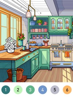 Dream Home Coloring book 2.2.4. Скриншот 13
