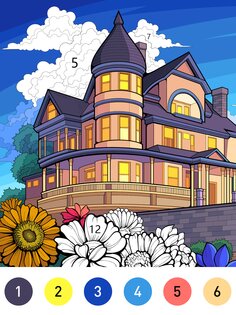 Dream Home Coloring book 2.2.4. Скриншот 16