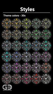GYH007: Hybrid watchface 1.0.0. Скриншот 16