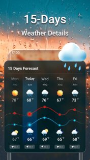 Weather Forecast & Live Radar 1.8.1. Скриншот 2