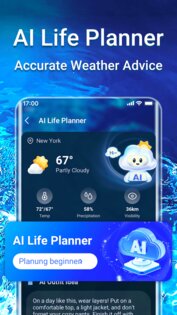 Weather Forecast & Live Radar 1.8.1. Скриншот 4