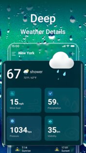 Weather Forecast & Live Radar 1.8.1. Скриншот 6