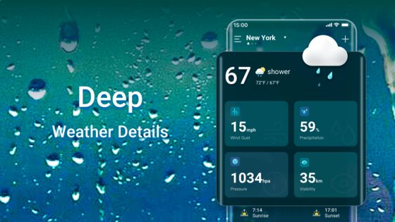 Weather Forecast & Live Radar 1.8.1. Скриншот 20