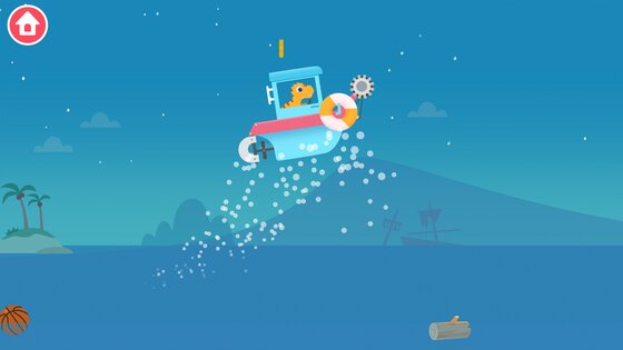 Динозаврик в Патрульной Лодке 1.2.1. Скриншот 19