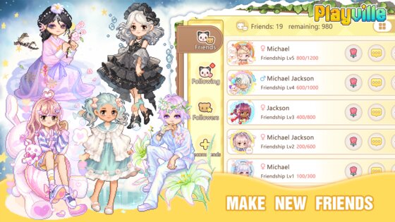 PlayVille: Avatar Social Game 1.0.52. Скриншот 1