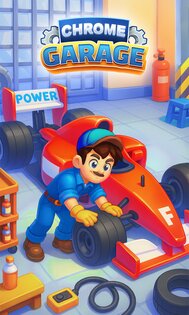 Chrome Garage: Idle Cars 1.9.6. Скриншот 6