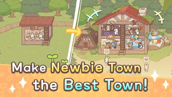 Welcome! Otter Town: cute game 1.9.8. Скриншот 8