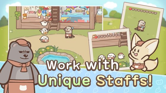 Welcome! Otter Town: cute game 1.9.8. Скриншот 11