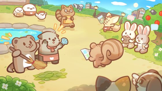 Welcome! Otter Town: cute game 1.9.8. Скриншот 13