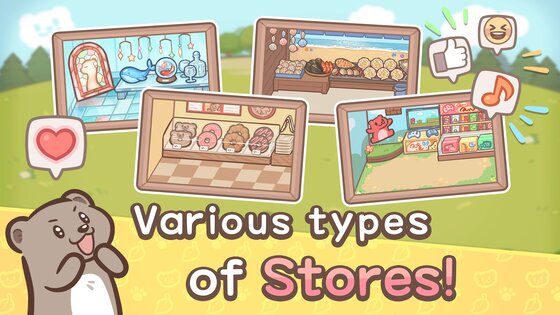 Welcome! Otter Town: cute game 1.9.8. Скриншот 24