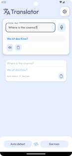 Translator for Wear OS 5.0. Скриншот 1