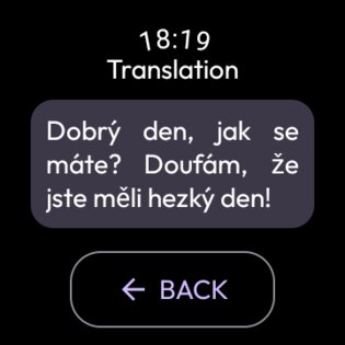 Translator for Wear OS 5.0. Скриншот 6