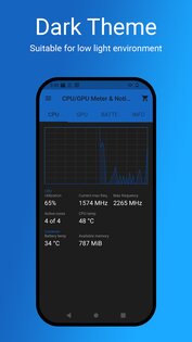 CPU/GPU/Battery Monitor & Notification 6.4.3. Скриншот 2