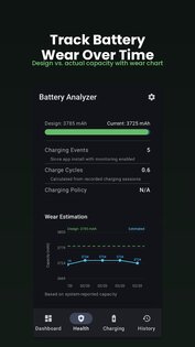 Battery Health and Analyzer 2.2. Скриншот 2