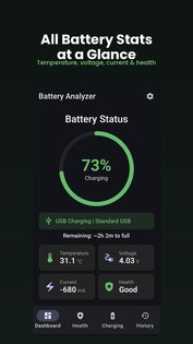 Battery Health and Analyzer 2.2. Скриншот 3