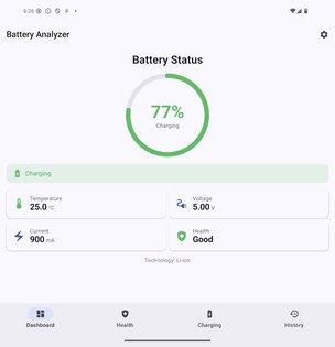 Battery Health and Analyzer 2.2. Скриншот 8