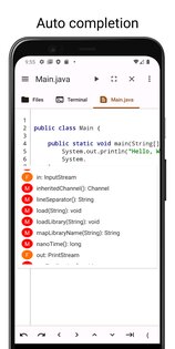 JStudio – IDE for Java, Kotlin 8.0.1. Скриншот 3