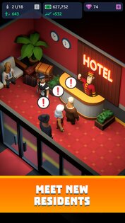 Idle Hotel Tycoon Empire 1.6. Скриншот 3