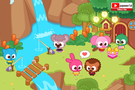 Papo Town: Лесные друзья 1.3.1. Скриншот 1