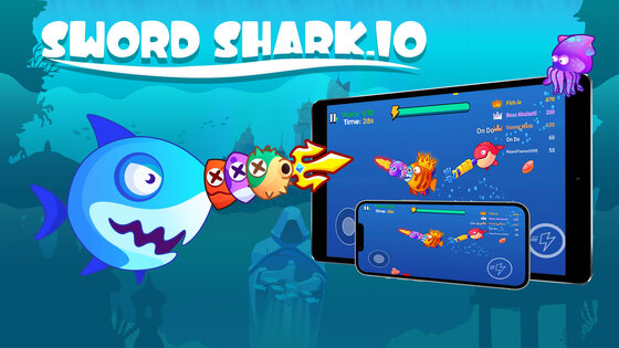 Sword Shark.io 2.2.0. Скриншот 6