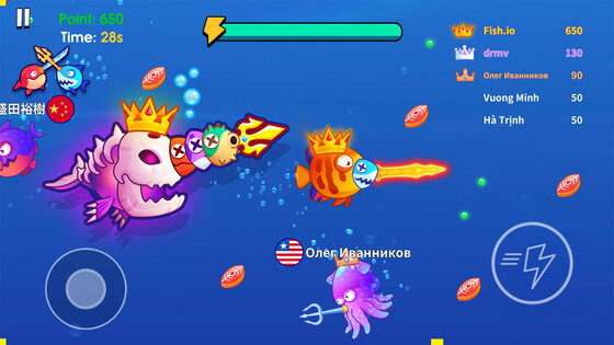 Sword Shark.io 2.2.0. Скриншот 17