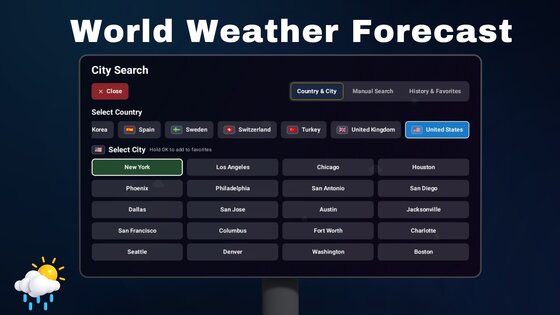 Погода – Android TV 1.0.7. Скриншот 22