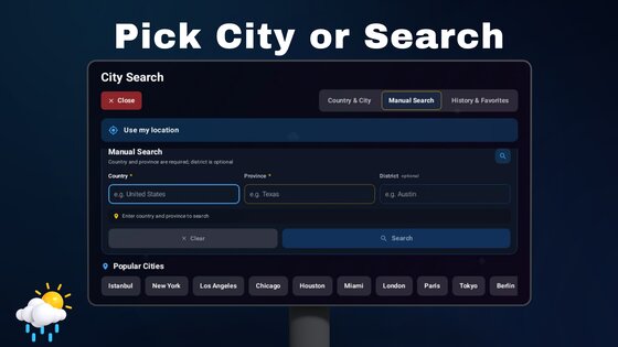 Погода – Android TV 1.0.7. Скриншот 48