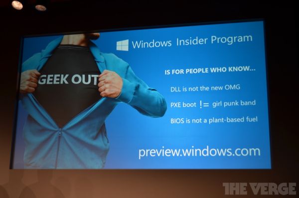 Microsoft показала свою операционную систему нового поколения Windows 10
