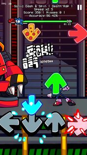 Dashin Spin Rhythm Battle 1.3. Скриншот 1