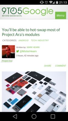 Новая сборка Android L (LRW87D) замечена в баг-трекере Chromium