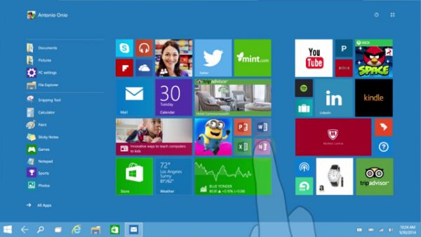 Режим "Континуум" для гибридных ноутбуков-планшетов в Windows 10 показан на видео