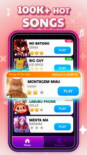 Piano Tap: Rush Song Game 2.3.0. Скриншот 1