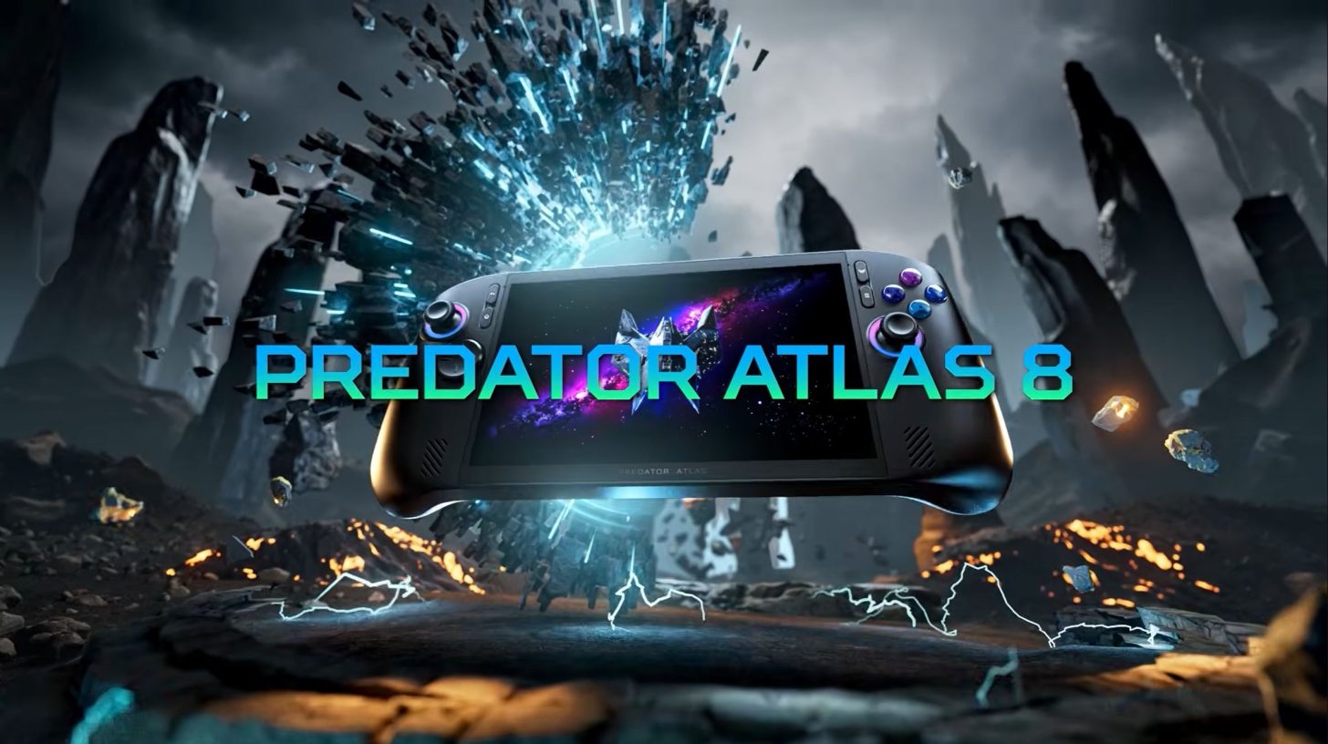 Иллюстрация: Acer оценила портативный Predator Atlas 8 в $1299 — дешевле аналогов на Arc G3 Extreme