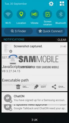 Скриншоты и видео прошивки Android L с обновленным TouchWiz появились в сети