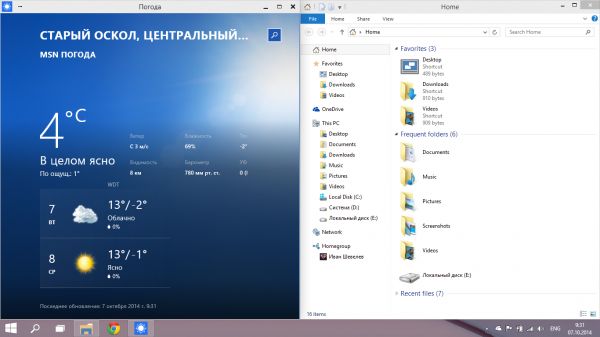 Развернутый обзор Windows Technical Preview — детища Microsoft нового поколения