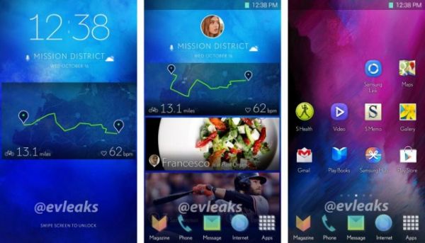 Samsung запатентовала новый пользовательский интерфейс Iconic UX
