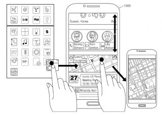 Samsung запатентовала новый пользовательский интерфейс Iconic UX