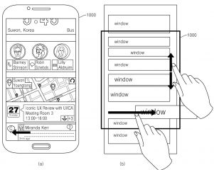 Samsung запатентовала новый пользовательский интерфейс Iconic UX