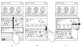 Samsung запатентовала новый пользовательский интерфейс Iconic UX