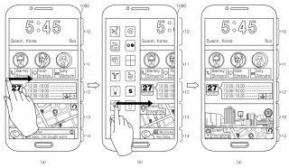 Samsung запатентовала новый пользовательский интерфейс Iconic UX