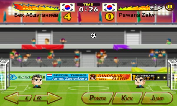 Обзор игры "Head Soccer"