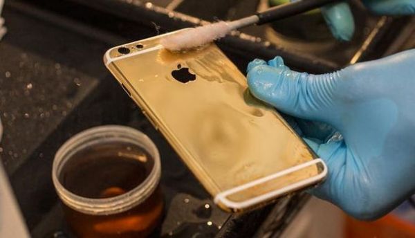 Технология рождения прекрасного - iPhone 6 24ct. Gold Edition от GoldenGenie
