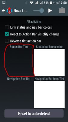 Возможности Root прав: Tinted Status Bar, или как изменить статус бар.