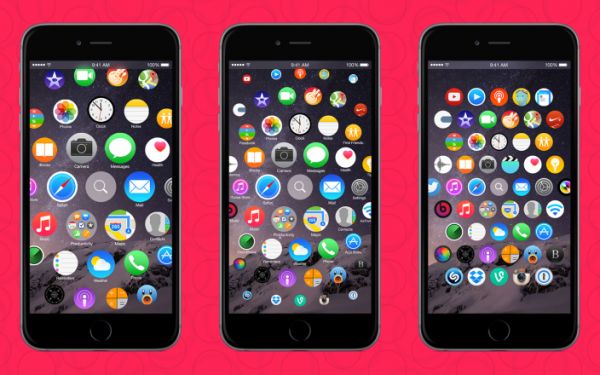 Интерфейс iOS в стиле операционной системы от Apple Watch