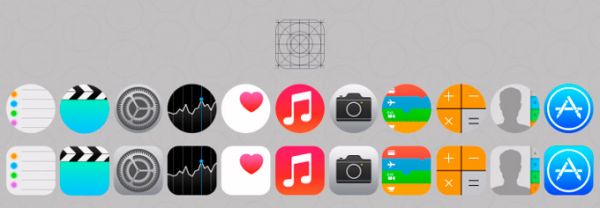 Интерфейс iOS в стиле операционной системы от Apple Watch