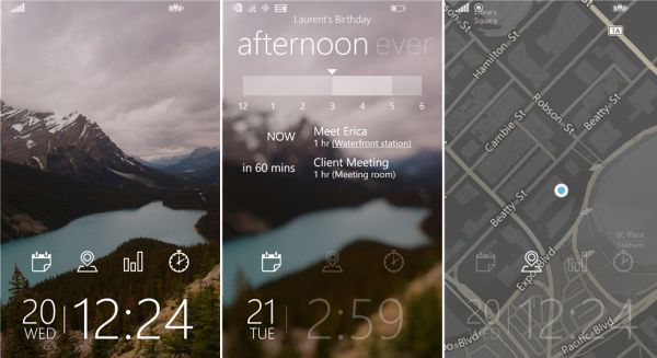 Tetra Lockscreen - новый живой экран блокировки для Windows Phone 8.1