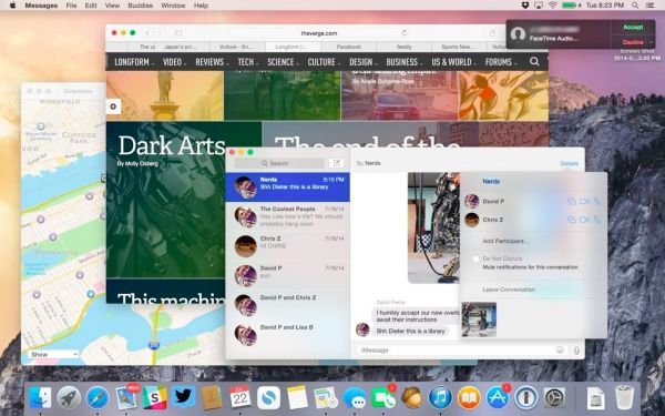 Обзор Mac OS X 10.10 Yosemite