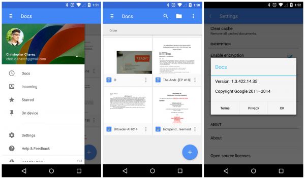 Большинство приложений Google для Android получило обновление с Material Design